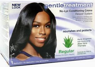 New Look Gentle treatment No-Lye Conditioning Relaxer System (Regular)