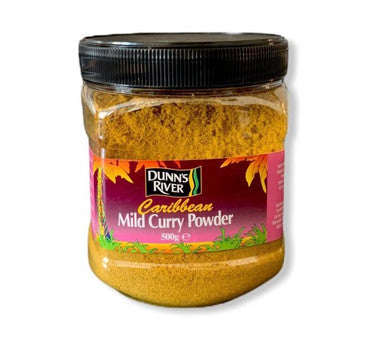 Dunns River Curry Caribeño Polvo Suave 500g