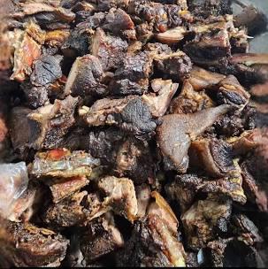 Nigerian Dried Goat Meat with Skin 180g