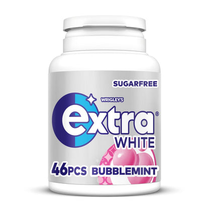 extra white bubblemint 46