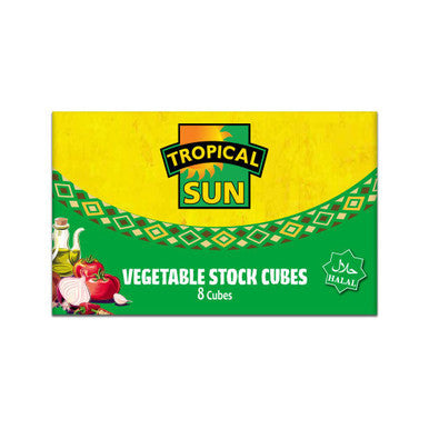 Tropical Sun Stock Cubes Vegetable (Halal) 80g