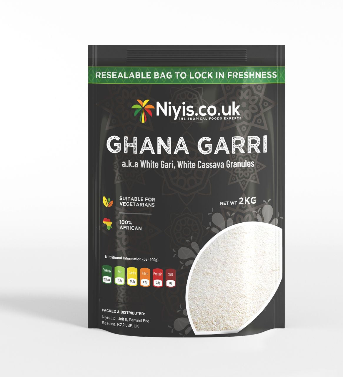 Niyis White garri sold on Niyis