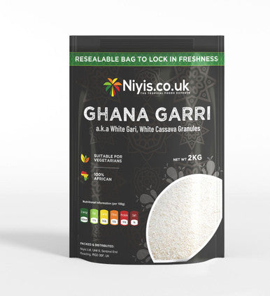 Niyis Ghana/White Garri 2kg