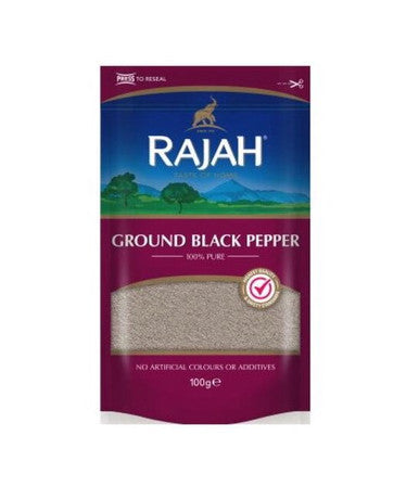 Rajah Ground Black Pepper 100g