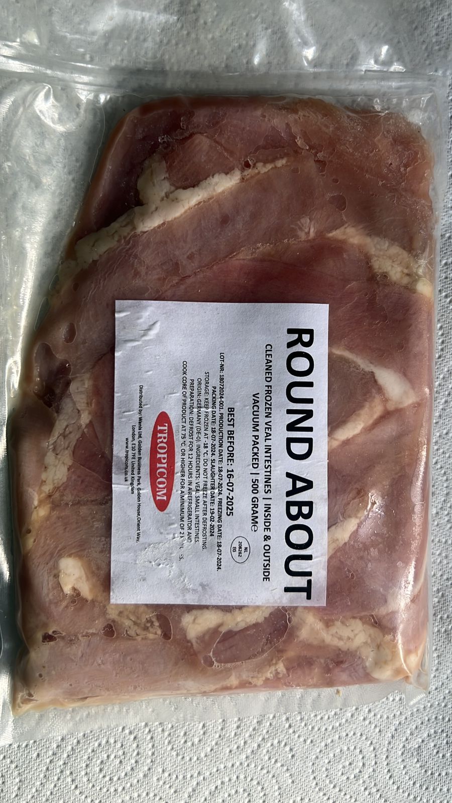 Hígado de Vaca Congelado 4kg