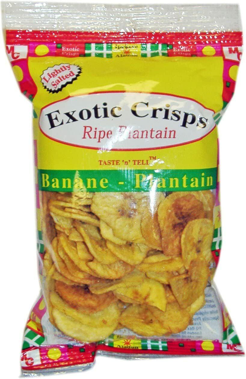 Asiko Plantain chips slightly salted, a.k.a Kpekere