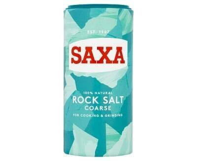 Saxa rock salt 350g