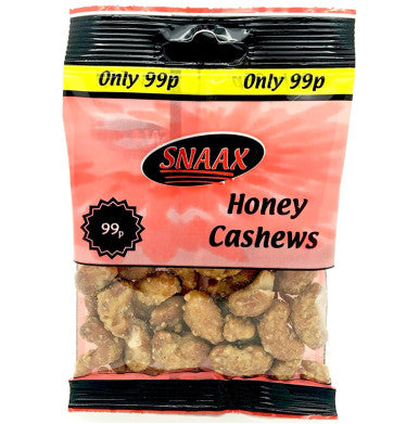 Snax Honey Cashews 50g