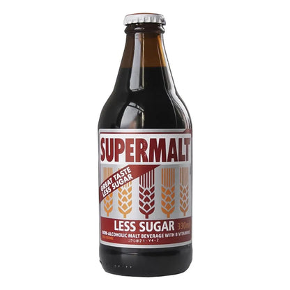 Supermalt Bottle Less Sugar Tray (330ml x 24)