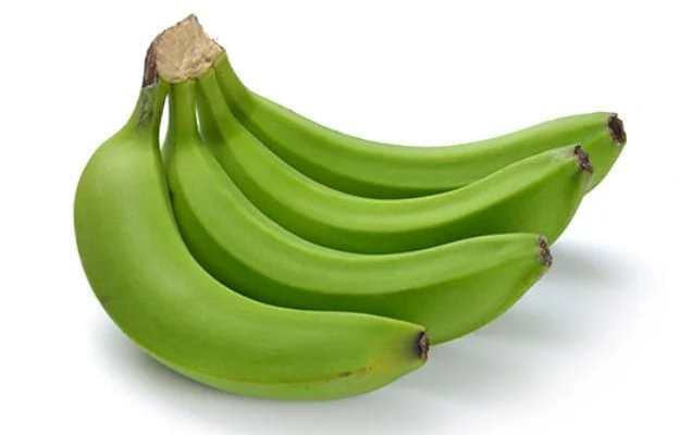 Fresh Unripe Plantain